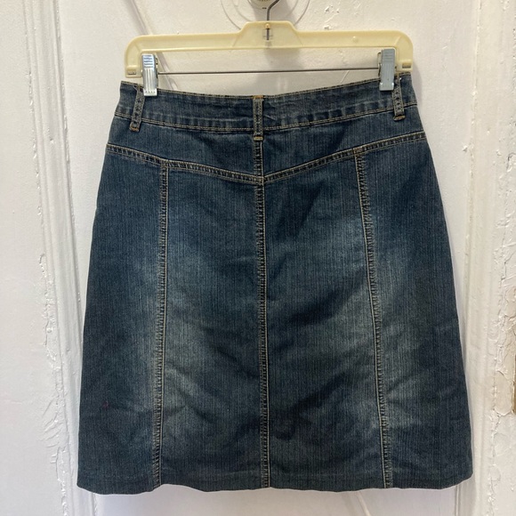 Vintage denim skirt - Picture 4 of 6